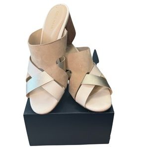 Cole Haan Women's Jodie Block Heel Mule 65mm Wedge Sandal Size 8.5